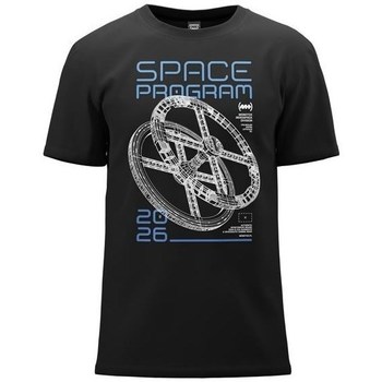 Oblačila Moški Majice s kratkimi rokavi Monotox Space Program Črna