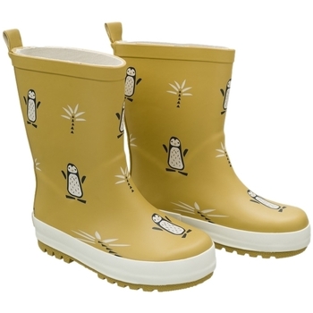Čevlji  Otroci Škornji Fresk Penguin Rain Boots - Mustard Rumena