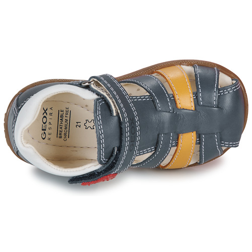 Geox B SANDAL MACCHIA BOY Modra / Rumena