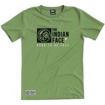 Oblačila Majice s kratkimi rokavi The Indian Face Born to be Free Zelena