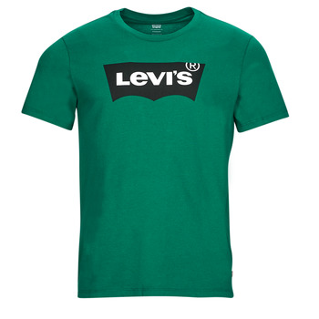 Oblačila Moški Majice s kratkimi rokavi Levi's GRAPHIC CREWNECK TEE Zelena