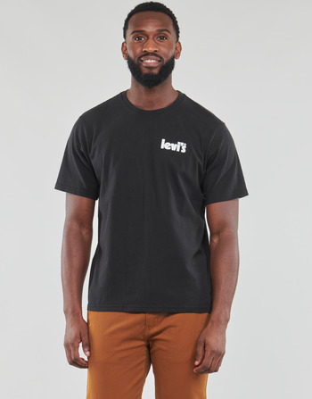 Levi's SS RELAXED FIT TEE Črna