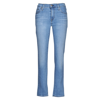 Oblačila Ženske Jeans straight Levi's 724 HIGH RISE STRAIGHT Modra