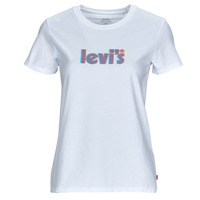 Oblačila Ženske Majice s kratkimi rokavi Levi's THE PERFECT TEE Bela