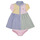 Oblačila Deklice Kratke obleke Polo Ralph Lauren COLOR BLK DR-DRESSES-DAY DRESS Večbarvna