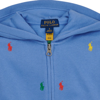 Polo Ralph Lauren LS FZ HD-KNIT SHIRTS-SWEATSHIRT Modra / Nebeško modra