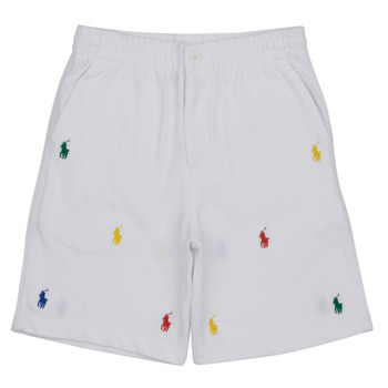 Oblačila Dečki Kratke hlače & Bermuda Polo Ralph Lauren PREPSTER SHT-SHORTS-ATHLETIC Bela