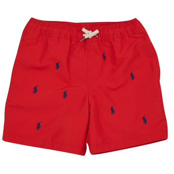 Oblačila Dečki Kopalke / Kopalne hlače Polo Ralph Lauren TRAVELER-SWIMWEAR-TRUNK Rdeča
