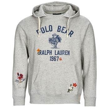 Oblačila Moški Puloverji Polo Ralph Lauren BRODE + VUE DOS Siva / Črna