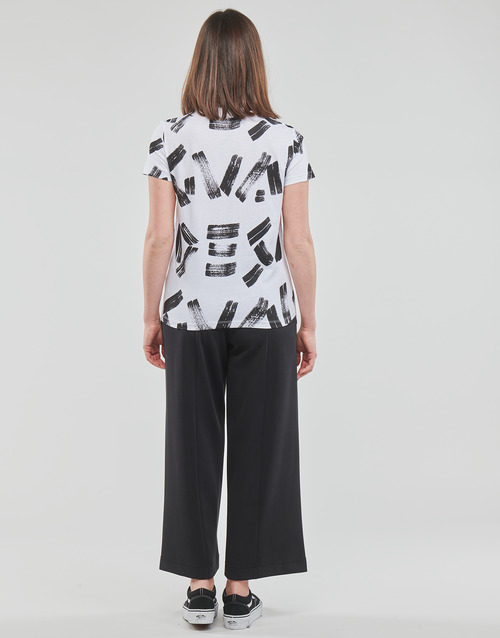 Desigual TS_GLASGOW Bela / Črna