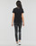 Oblačila Ženske Majice s kratkimi rokavi Karl Lagerfeld IKONIK 2.0 T-SHIRT Črna