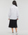 Oblačila Ženske Srajce & Bluze Karl Lagerfeld BIB SHIRT W/ MONOGRAM NECKTIE Bela
