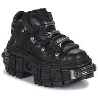 Čevlji  Čevlji Derby New Rock M-WALL106-C8 Črna