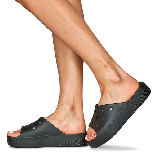 Crocs Classic Platform Slide Črna