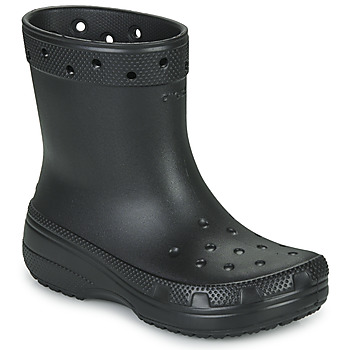 Čevlji  Ženske škornji za dež  Crocs Classic Rain Boot Črna