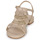 Čevlji  Ženske Sandali & Odprti čevlji Maison Minelli F632119METPLATINE Pozlačena