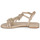 Čevlji  Ženske Sandali & Odprti čevlji Maison Minelli F632119METPLATINE Pozlačena