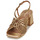 Čevlji  Ženske Sandali & Odprti čevlji Maison Minelli F932111METPLATINE Pozlačena