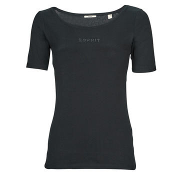 Oblačila Ženske Majice s kratkimi rokavi Esprit tshirt sl Črna