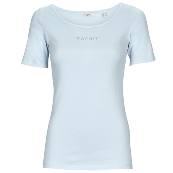 Oblačila Ženske Majice s kratkimi rokavi Esprit tee Modra