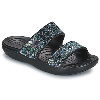 Čevlji  Deklice Cokli Crocs Classic Crocs Glitter Sandal K Črna
