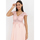 Oblačila Ženske Obleke La Modeuse 19636_P55102 Rožnata