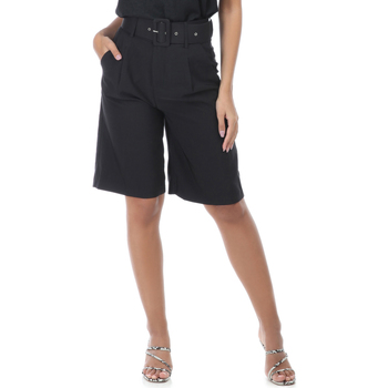 Oblačila Ženske Kratke hlače & Bermuda La Modeuse 21104_P57909 Črna