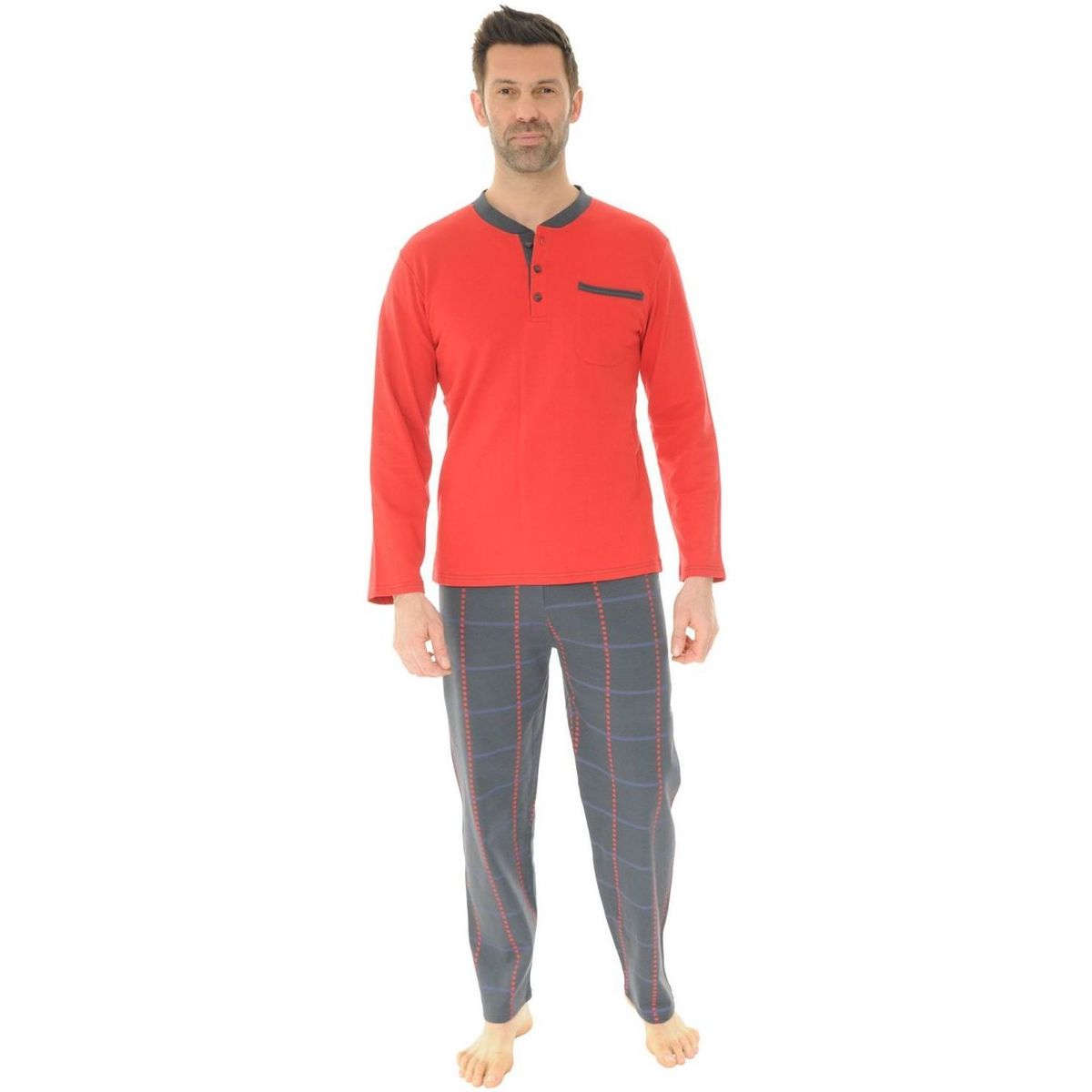 Oblačila Moški Pižame & Spalne srajce Christian Cane SOREL Rdeča