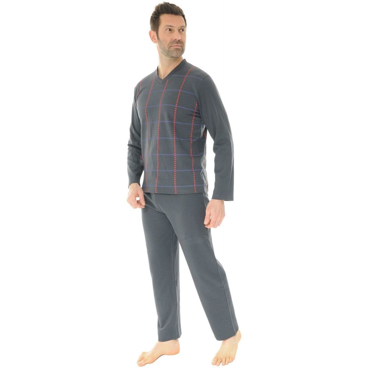 Oblačila Moški Pižame & Spalne srajce Christian Cane SOREL Siva
