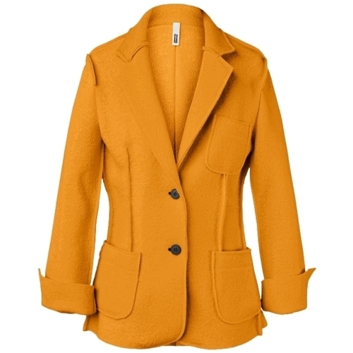 Oblačila Ženske Plašči Wendy Trendy Coat 221304 - Mustard Rumena