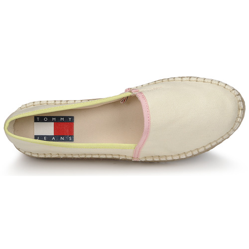 Tommy Jeans TOMMY JEANS FLATFORM ESPADRILLE Krem / Večbarvna