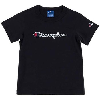 Oblačila Otroci Majice s kratkimi rokavi Champion Crewneck Tshirt Črna