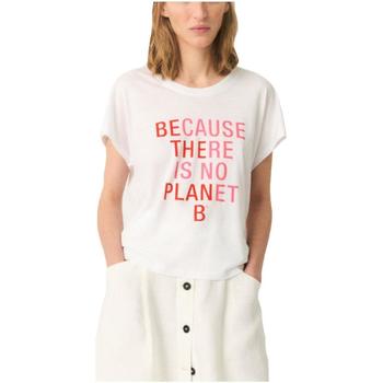 Oblačila Ženske Majice s kratkimi rokavi Ecoalf  Bela