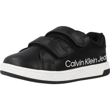 Čevlji  Dečki Nizke superge Calvin Klein Jeans V1X980325 Črna