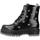 Čevlji  Deklice Škornji Asso AG13823 Črna