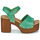 Čevlji  Ženske Sandali & Odprti čevlji Fericelli New 3 Zelena