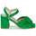 Čevlji  Ženske Sandali & Odprti čevlji Fericelli New 10 Zelena