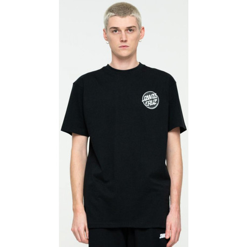Oblačila Moški Majice & Polo majice Santa Cruz Alive dot t-shirt Črna