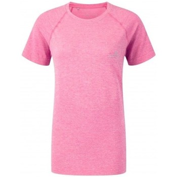 Oblačila Ženske Majice s kratkimi rokavi Ronhill Aspiration Cool Knit SS Tee Rožnata