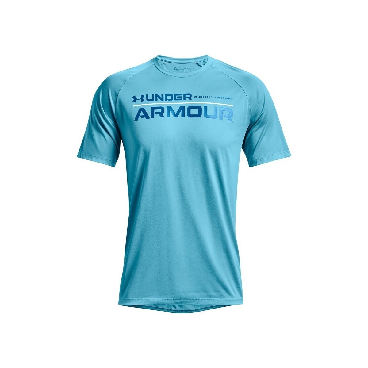 Oblačila Moški Majice s kratkimi rokavi Under Armour Tech 20 Wordmark SS Modra