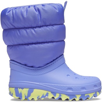 Čevlji  Otroci Polškornji Crocs Crocs™ Classic Neo Puff Boot Kid's 207683 Digital Violet