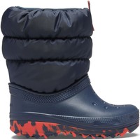 Čevlji  Otroci Polškornji Crocs Crocs™ Classic Neo Puff Boot Kid's 207683 Navy