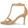 Čevlji  Ženske Sandali & Odprti čevlji Lauren Ralph Lauren KATE-SANDALS-HEEL SANDAL Bež