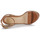 Čevlji  Ženske Sandali & Odprti čevlji Lauren Ralph Lauren HILARIE-ESPADRILLES-WEDGE Konjak