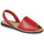 Čevlji  Ženske Sandali & Odprti čevlji So Size LOJA Rdeča