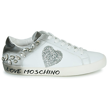 Love Moschino FREE LOVE Bela / Siva
