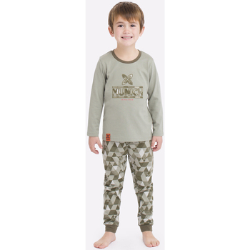 Oblačila Dečki Pižame & Spalne srajce Munich VP1451 Zelena