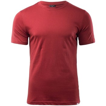 Oblačila Moški Majice s kratkimi rokavi Hi-Tec Puro Bordo rdeča