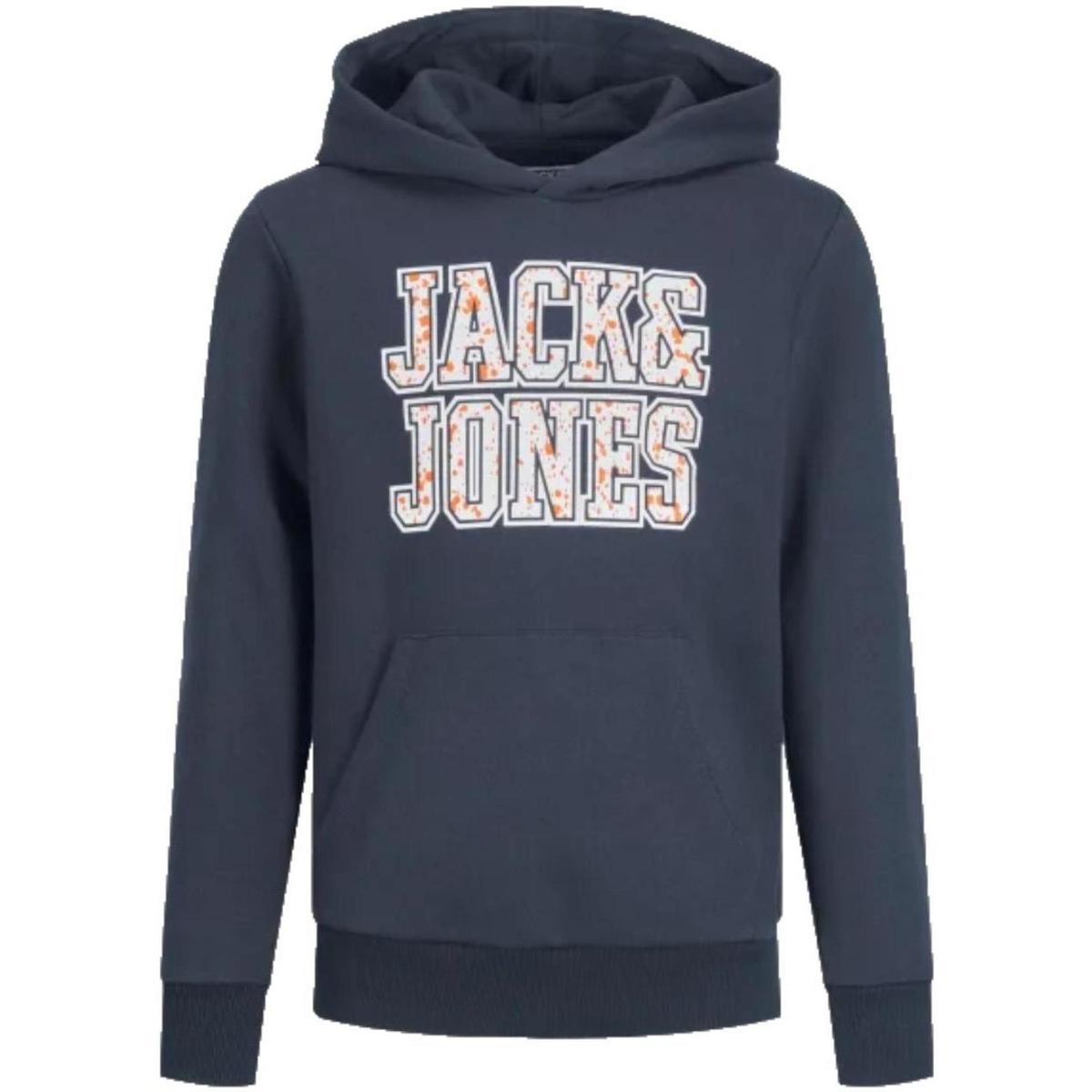 Oblačila Dečki Puloverji Jack & Jones  Modra