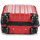 Torbice Trdi kovčki David Jones BA-1050-4 Rdeča
